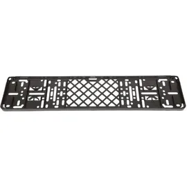 Carpoint 1363004 Halteplatten Nummernschild Halteplatten Clip-On, Schwarz