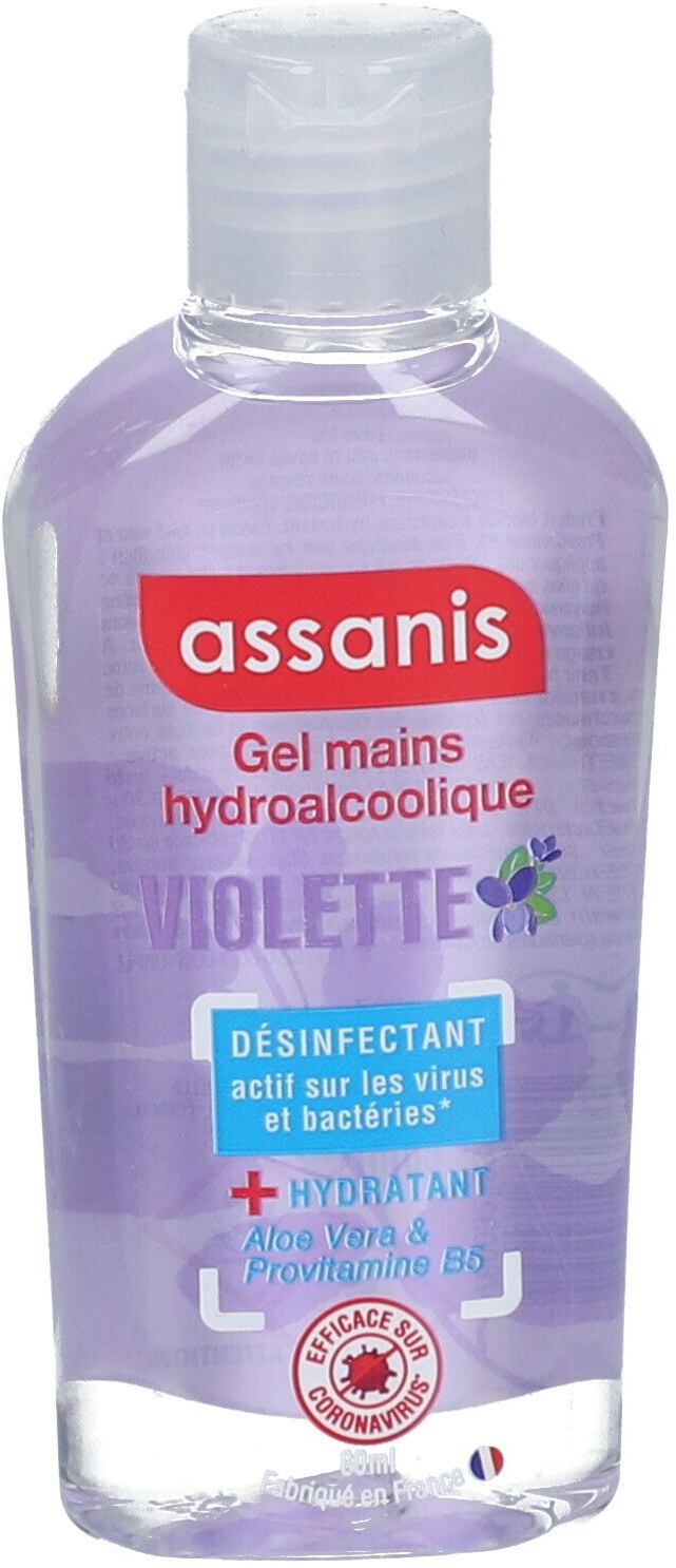 assanis Pocket Girls gel anti-bactérien violette 80 ml gel(s)