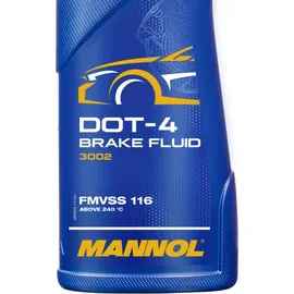 Mannol Bremsflüssigkeit DOT-4 1 l
