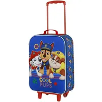 Karactermania Paw Patrol Cool-Soft 3D Trolley-Koffer, Blau, 17 x
