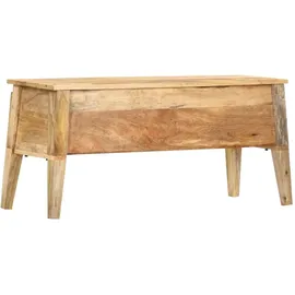 vidaXL Aufbewahrungstruhe 99 x 35 x 48 cm Massivholz Mango