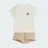 adidas Originals Jogginganzug KIDS SHORTS UND T-SHIRT-SET (1-tlg) beige 2-3Y