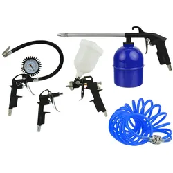 Druckluft Set 5 Elemente Druckluftwerkzeug 0536