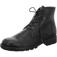 THINK! Herren HAWARA nachhaltige Chelsea-Stiefel, Schwarz 0000, 43 EU