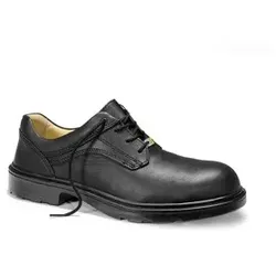 Sicherheitshalbschuh ADVISER Low ESD S2, Größe 43 - schwarz - 43