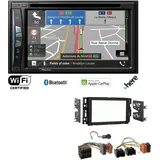 Pioneer Autoradio Navi WiFi Apple CarPlay für Chevrolet Impala 2005-2013 schwarz