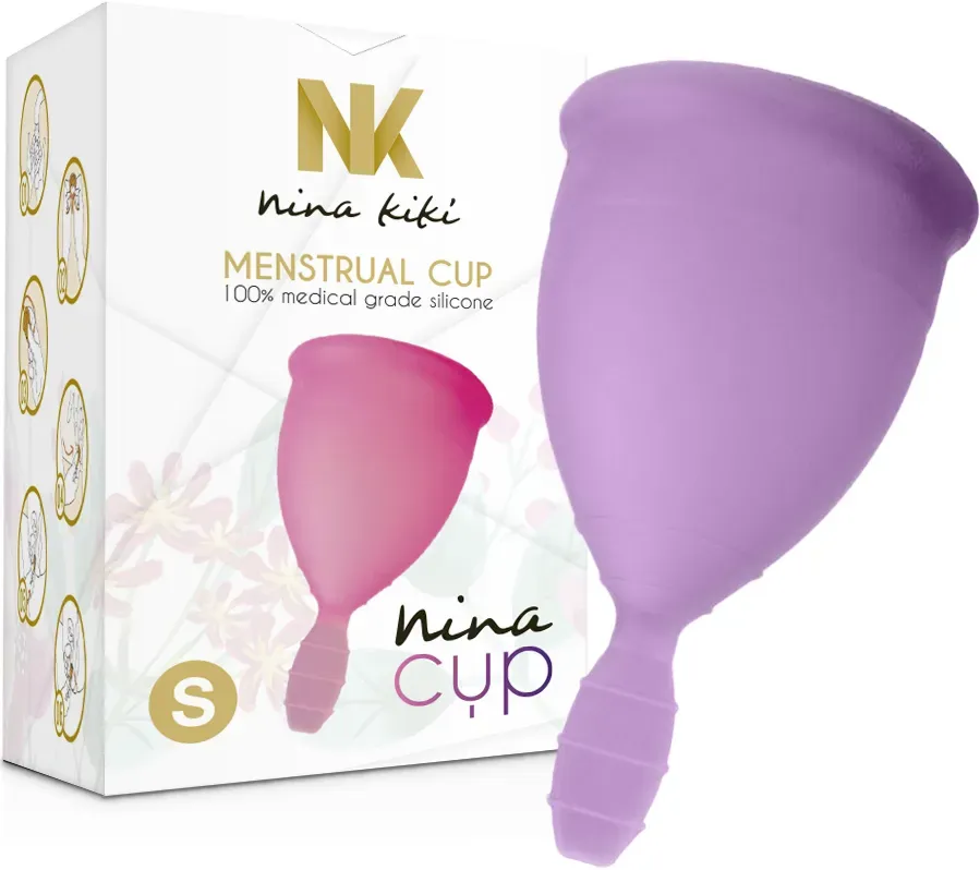 NINA KIKÍ - MENSTRUAL CUP LILA - GRÖSSE S