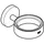 Grohe Seifenhalter Silber