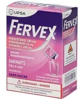 FERVEX Enfants - Sachet Sachet(S) 8 pc(s)