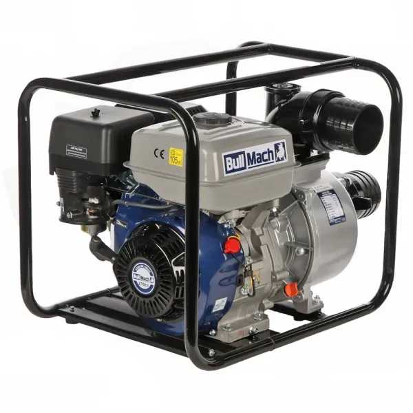 BullMach LYMPHIA 100  Benzin-Motorpumpe  Anschlüsse 100 mm