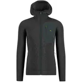 Karpos Antermoia Hoodie Fleece Schwarz/Woodland Gray L