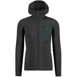 Karpos Antermoia Hoodie Fleece Schwarz/Woodland Gray L
