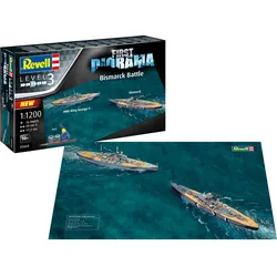 Revell 05668 First Diorama Set - Bismarck Battle