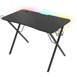 GENESIS Gaming-Tisch Holm 200 RGB Schwarz