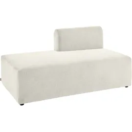 LeGer Home by Lena Gercke Chaiselongue "LYZA Open end, Loungemöbel zum Relaxen, Maße B/T/H: 152/96/74 cm", beige (creme), B:152cm H:74cm T:96cm, 100% Polyester, LEGER HOME BY LENA GERCKE, Sofas, Chaiselongue, als Modul oder separat verwendbar, für individuelle Zusammenstellung