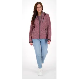 DEPROC activ Deproc Active Damen Softshelljacke mit abnehmbarer Kapuze Übergangsjacke Windbreaker SHELBY PEAK