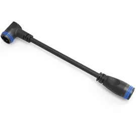 mahle Anschlusskabel 90 Grad 110 mm Silber