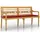 vidaXL Batavia-Bank 150 x 46 x 33 cm Rot