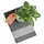 Folia Washi-Dekor Blüten weiß Deko-Klebeband 50 mm x 5 m