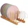 Relaxdays Abtropfgestell 34 x 12 x 12,5 cm Farbe Hellbraun