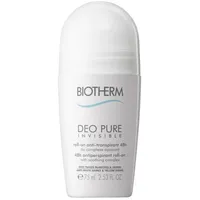 Biotherm Deodorant Pure Invisible Roll-on 75ml One Size