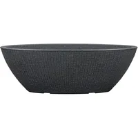 Scheurich Barceo Jardiniere oval 298 Ø 60 x 19,5 cm stony black