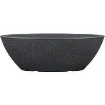 Scheurich Barceo Jardiniere oval 298 Ø 60 x 19,5 cm stony black