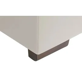 Uno Eckcouch Kunstleder 3-Sitzer Schwarz