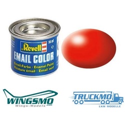 Revell Farben Email Color Leuchtrot seidenmatt 14ml RAL 3024 32332