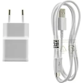 OEM Samsung Usb-a 8W Wandladegerät mit Micro-usb-kabel - Weiß