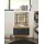 Begabino Nachtschrank Dallas 50 x 40 x 94 cm Beige