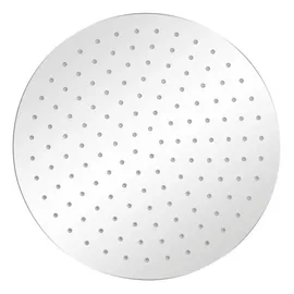 vidaXL Regenbrause Edelstahl 30 cm Rund