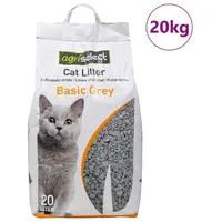 VidaXL Katzenstreu mit Babypuderduft Bentonit 20L