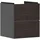 Hansgrohe Waschtischunterschrank 2 Auszüge 48 x 55 x 47,5 cm Schiefergrau Matt/Eiche Dunkel