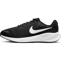 Nike Revolution 7 Laufschuhe extraweit Herren 002 black/white 42.5