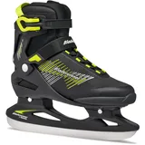 Bladerunner Igniter Ice Allround-Schlittschuh für Freizeitläufer, Herren, Schwarz/Limette, 47.5