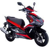 GT UNION Striker 50 ccm 2,5 PS 25 km/h schwarz/rot