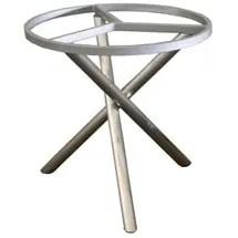 Zebra Technologies Zebra Mikado Tischgestell Edelstahl für runde Tischplatten