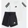 adidas Unisex Baby Essentials Set Track Suit, white/black, 3-4 Years