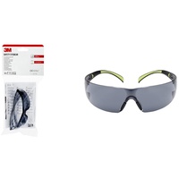3M Schutzbrille Virtua AP VIRGC1, grau – Leichte Arbeitsschutzbrille mit transparentem Rahmen & Anti-Scratch-Beschichtung – UV, AS* & PC* Beschichtung & 3M Schutzbrille SF400 GC1, grau