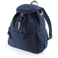 Quadra Vintage Canvas Backpack - Blau