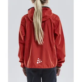 Craft Regenjacke Rain JR Rot 122