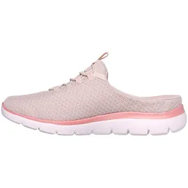 SKECHERS SUMMITS SWIFT STEP Sabot Sommerschuh, Schlappen, Schlupfschuh in veganer Verarbeitung beige 36 EU
