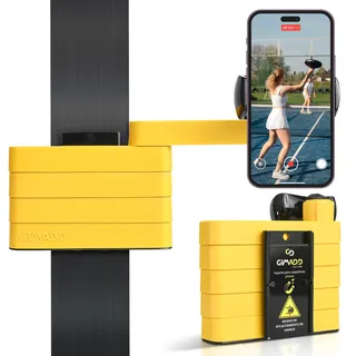 Gimadd Handyhalterung für Padel, Gym, Crossfit, Calisthenics, Basis mit Neodym-Magnet, einzigartiges Design, Stativ für Handy, kompatibel mit iPhone, Samsung, Xiaomi, Huawei usw.