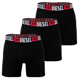 Diesel MAX-D-CORE Boxershorts Schwarz S 3er Pack