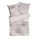 KAEPPEL Timeless Gestreift Rosa 135 x 200 cm + 80 x 80 cm