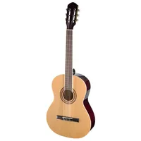 Almeria CG-390, 4/4 Konzertgitarre, Natural, Linde Korpus, 650mm Mensur,