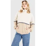 Iriedaily Holina Fleece Troyer Half-Zip Fleece Pullover khaki Gr. S