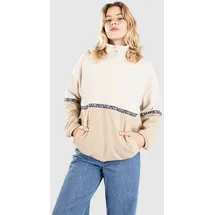 Iriedaily Holina Fleece Troyer Half-Zip Fleece Pullover khaki Gr. S