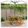 vidaXL Gartenstuhl 47 x 52,5 x 80 cm grün 4 St.